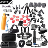 Gopro accessories set mount tripod - travelwithessou